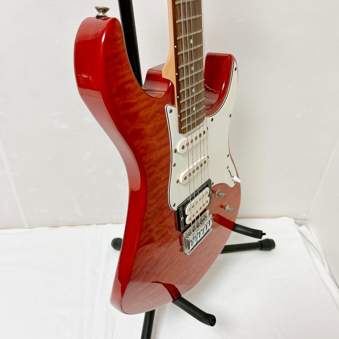 美品 YAMAHA ヤマハ Pacifica212VQM パシフィカ レッド