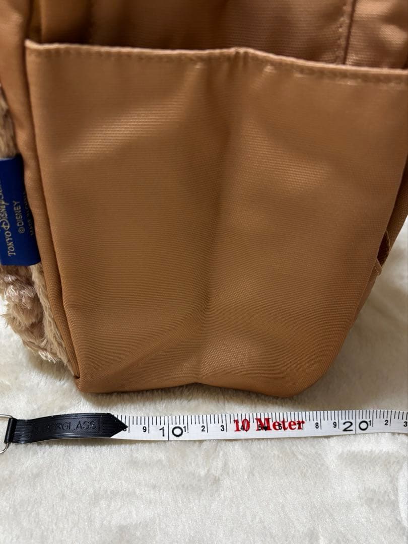 ダッフィー 耳付きリュックサック ベージュ