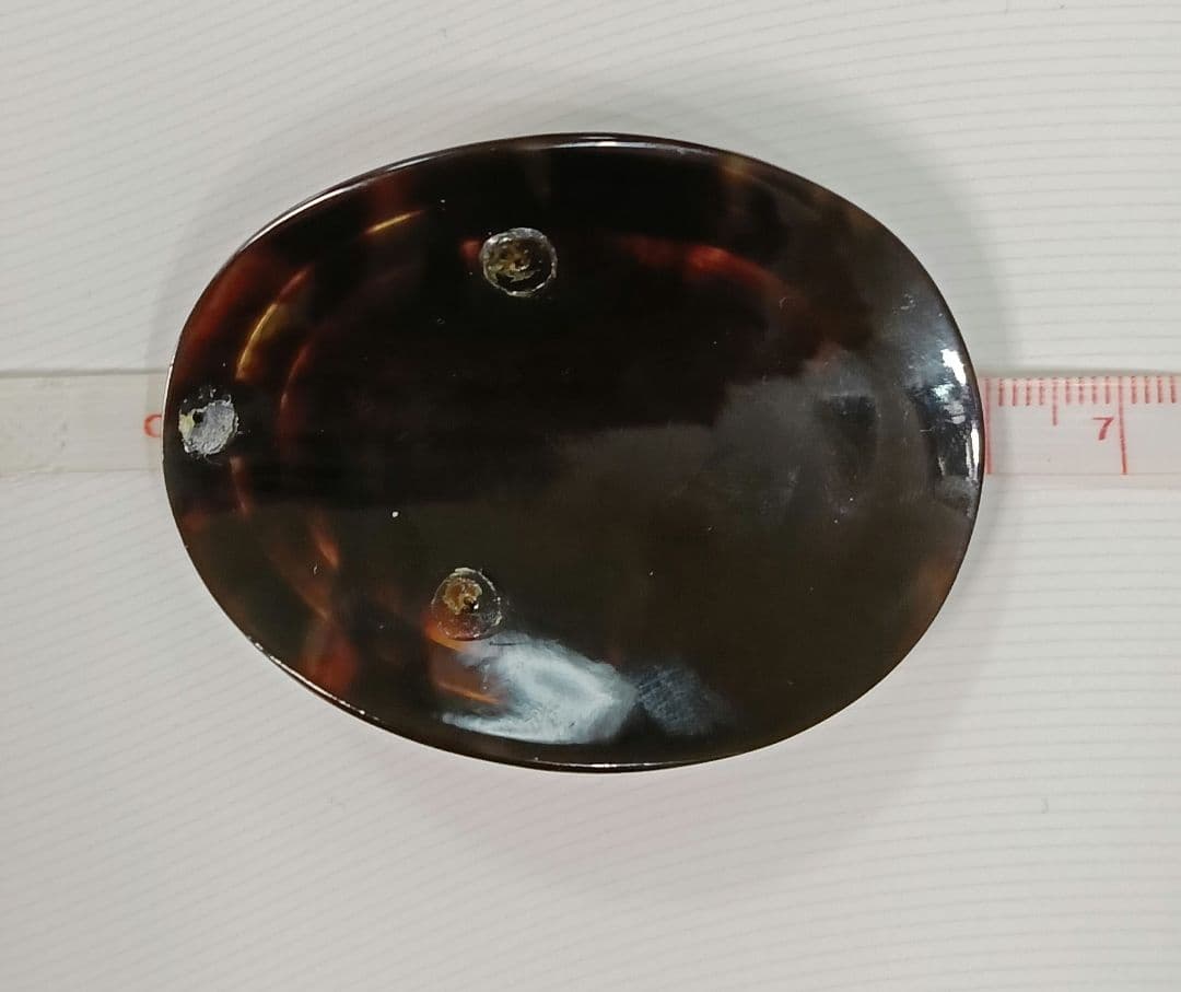 ［KM0062］天然シェルカメオ　天然べっ甲 美しい女性像　裸石