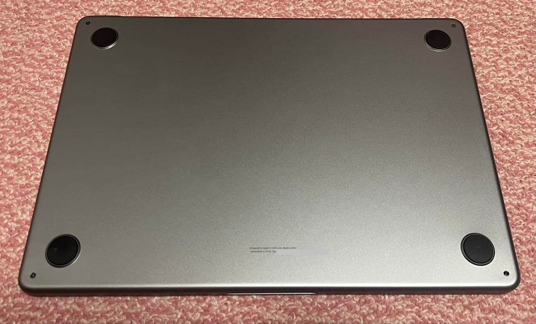 【ほぼ未使用】MacBook Air M2 2022 バッテリー100%