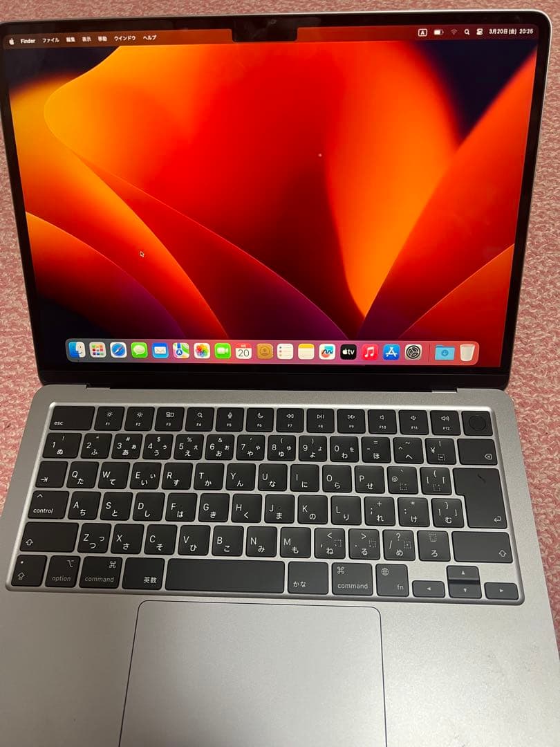 【ほぼ未使用】MacBook Air M2 2022 バッテリー100%
