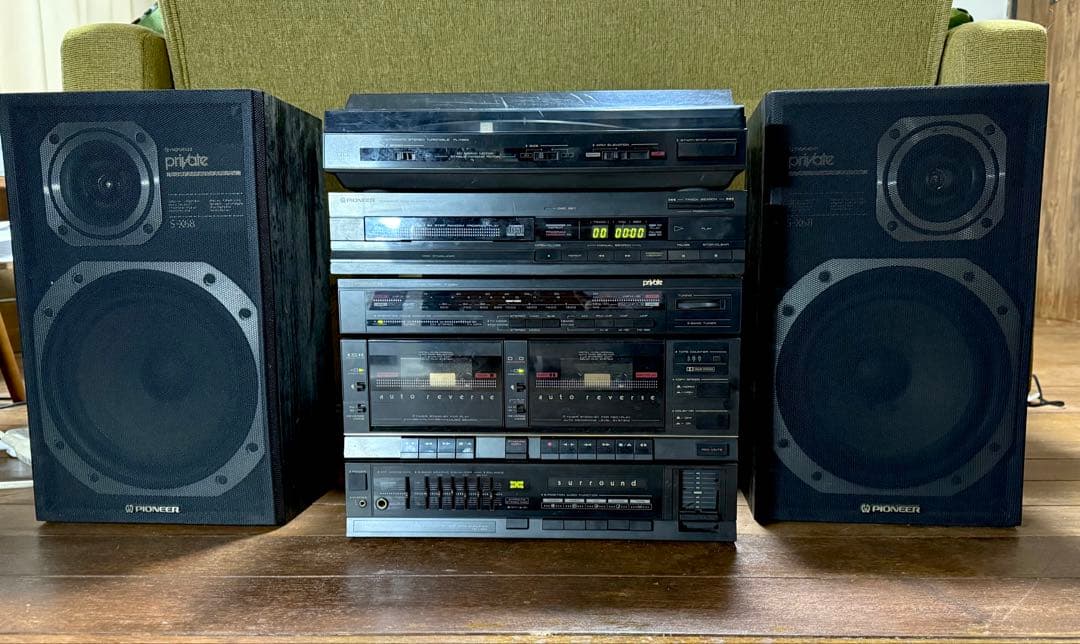 パイオニア プライベート フルセット DC-X68Z レコード再生OK