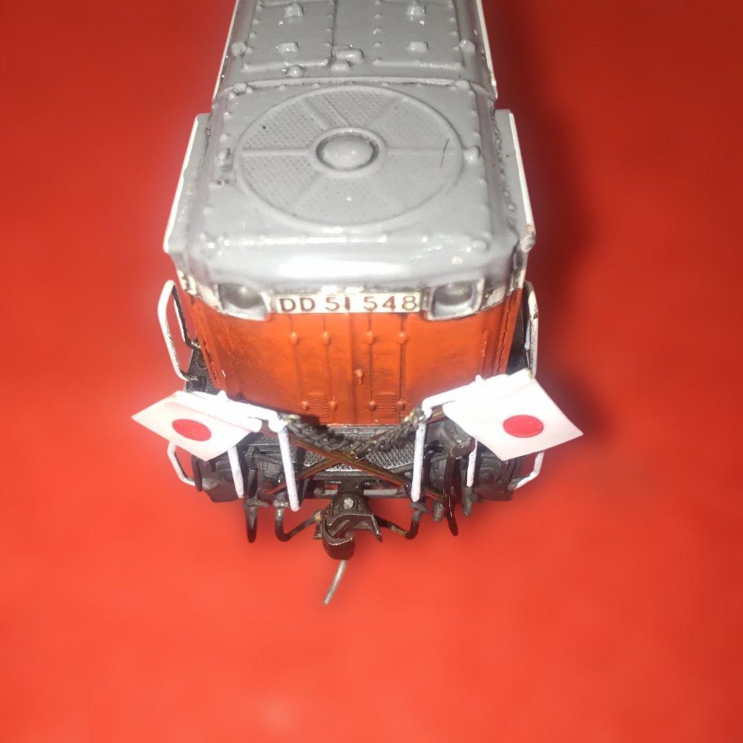 DD51，お召し仕様、動作確認済み、ディーゼル機関車、HOゲージ