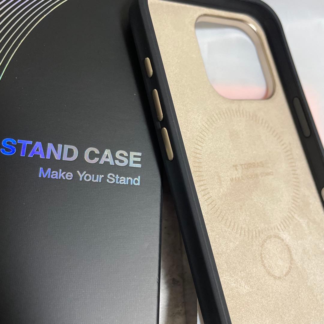新品✨️ TORRAS iPhone16 Pro レザーケース アンバー・ブラウン
