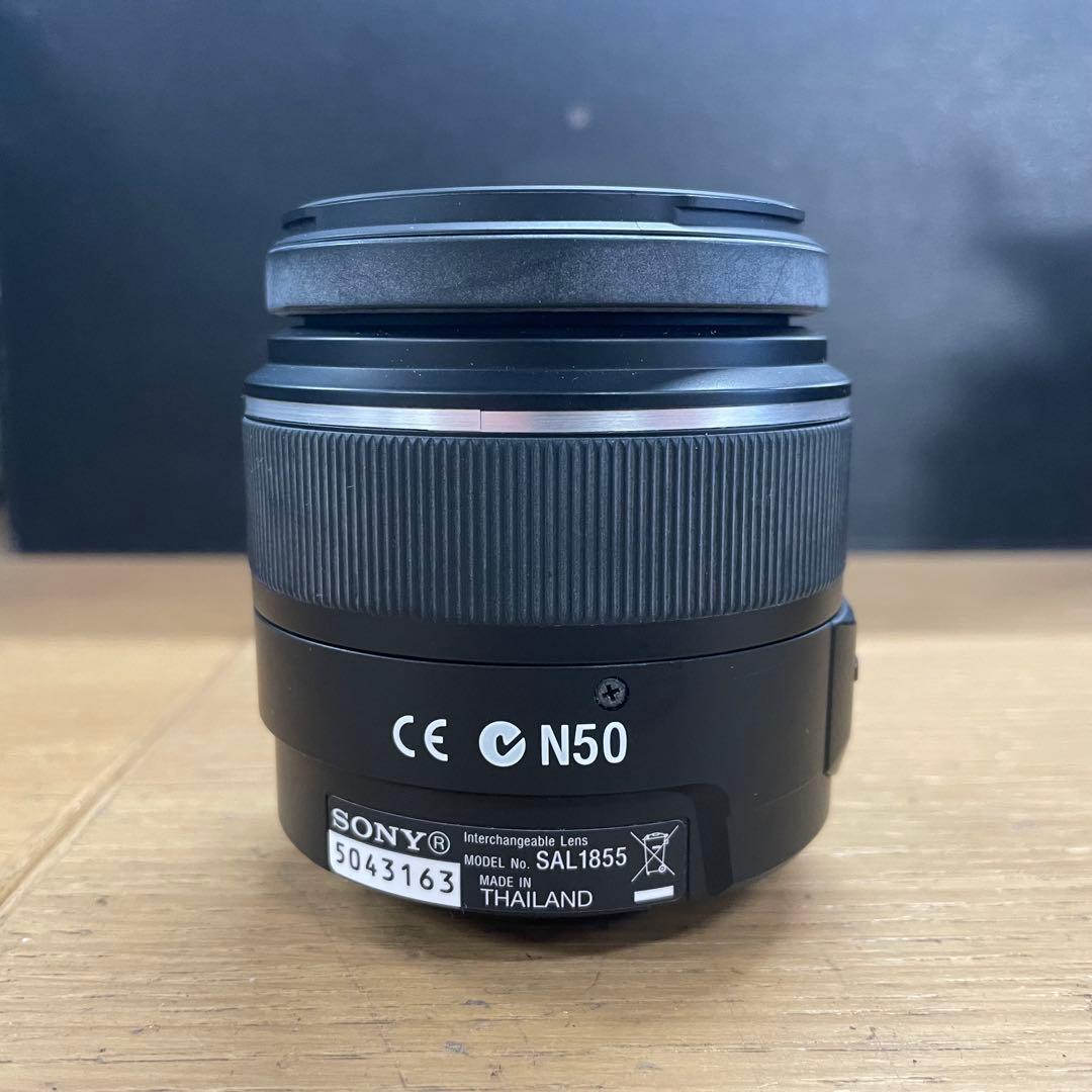 動作品 SONY α55 SLT-A55V 18-55mm 一眼レフ