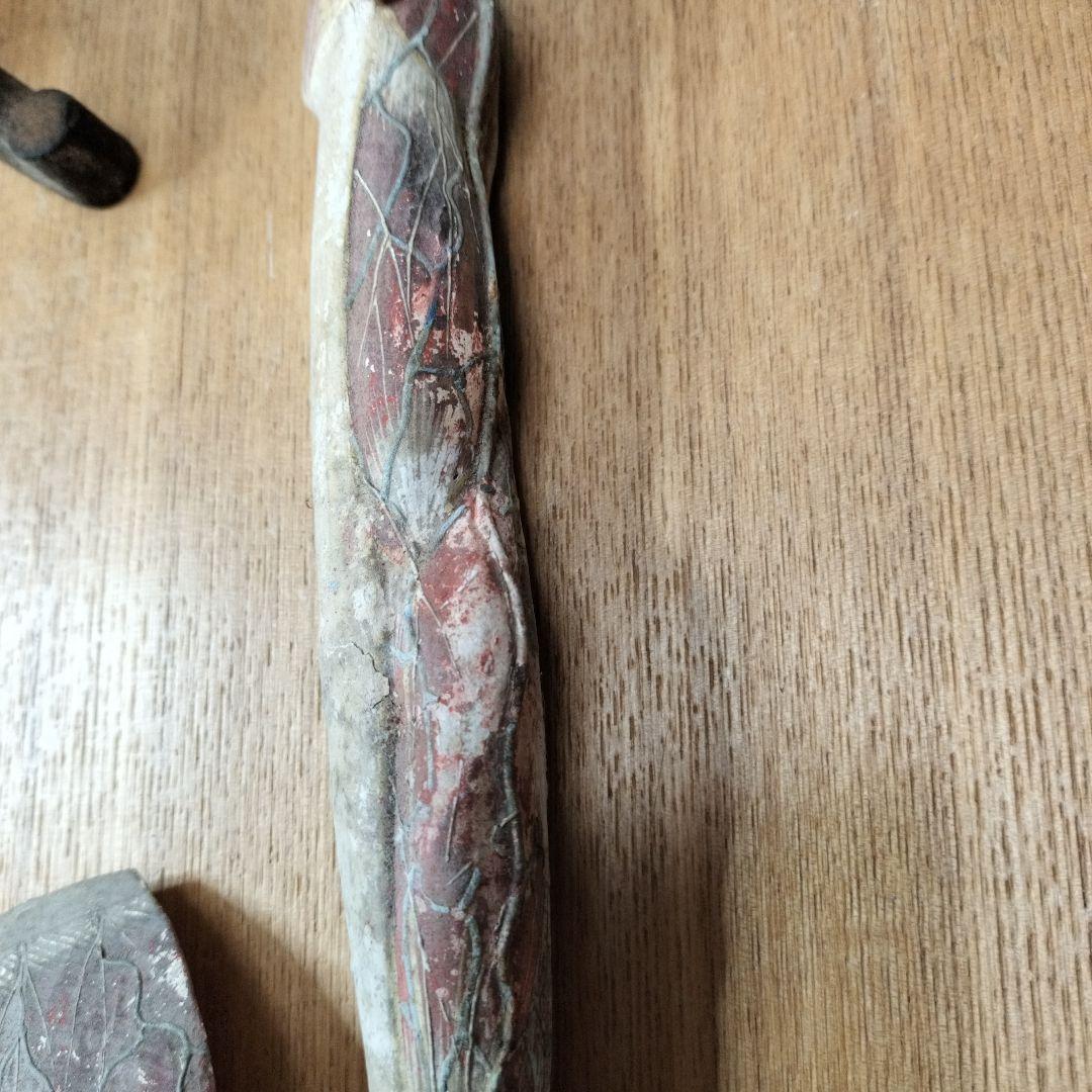 人体模型 　大昔の張り子　約60cm