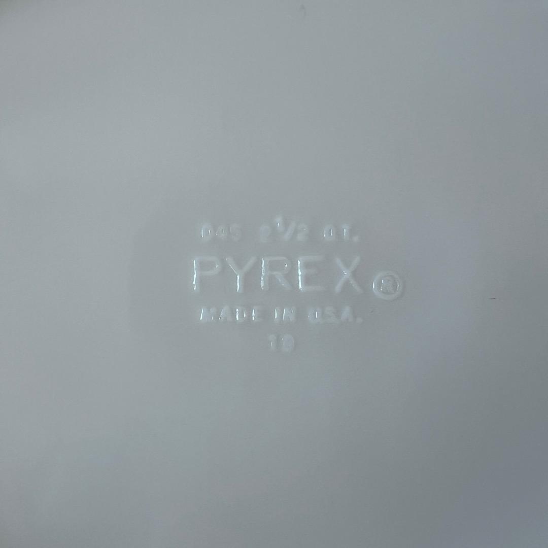 オールドパイレックス　PYREX  オーバルキャセロール　フタ付き