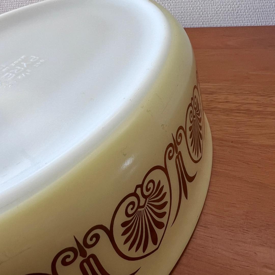 オールドパイレックス　PYREX  オーバルキャセロール　フタ付き