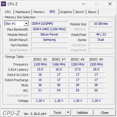Silicon Power DDR4メモリ 16GB×2枚=計32GB