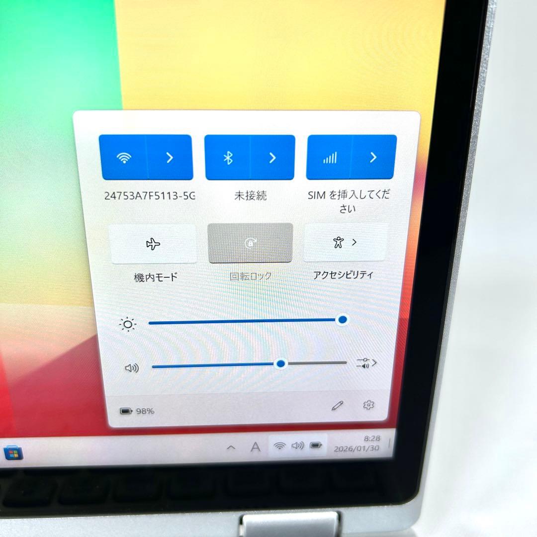 Let's note QV1 512GB 16GB i7 LTE タッチパネル