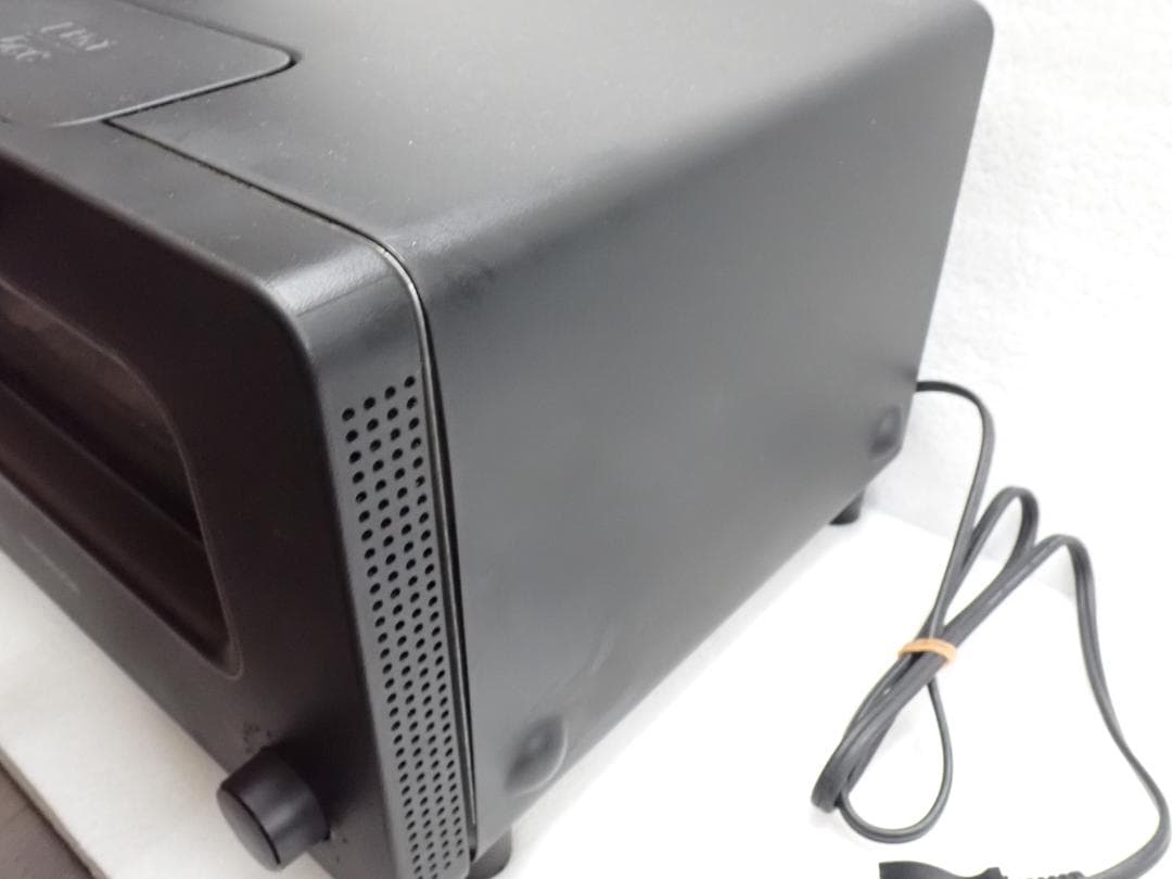 バルミューダ スチームトースター K01E-KG ブラック 2018年製Z-C
