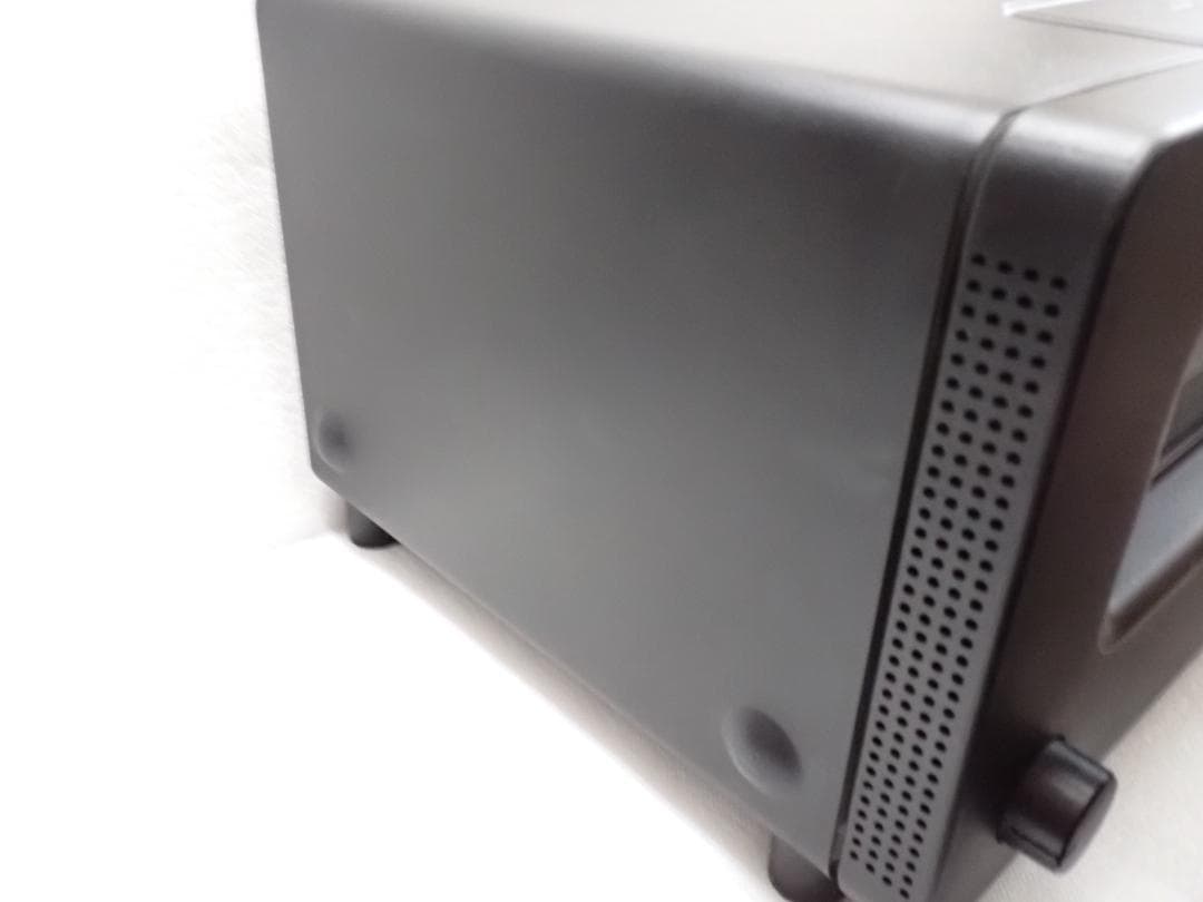 バルミューダ スチームトースター K01E-KG ブラック 2018年製Z-C