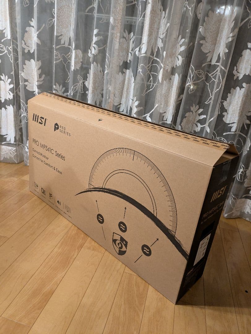 『G』MSI 34 inch 曲面ウルトラワイドモニター MP341CQW