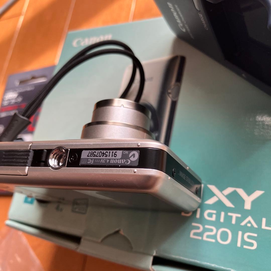 Canon IXY DIGITAL 220 IS 本体　キャノン　コンデジ