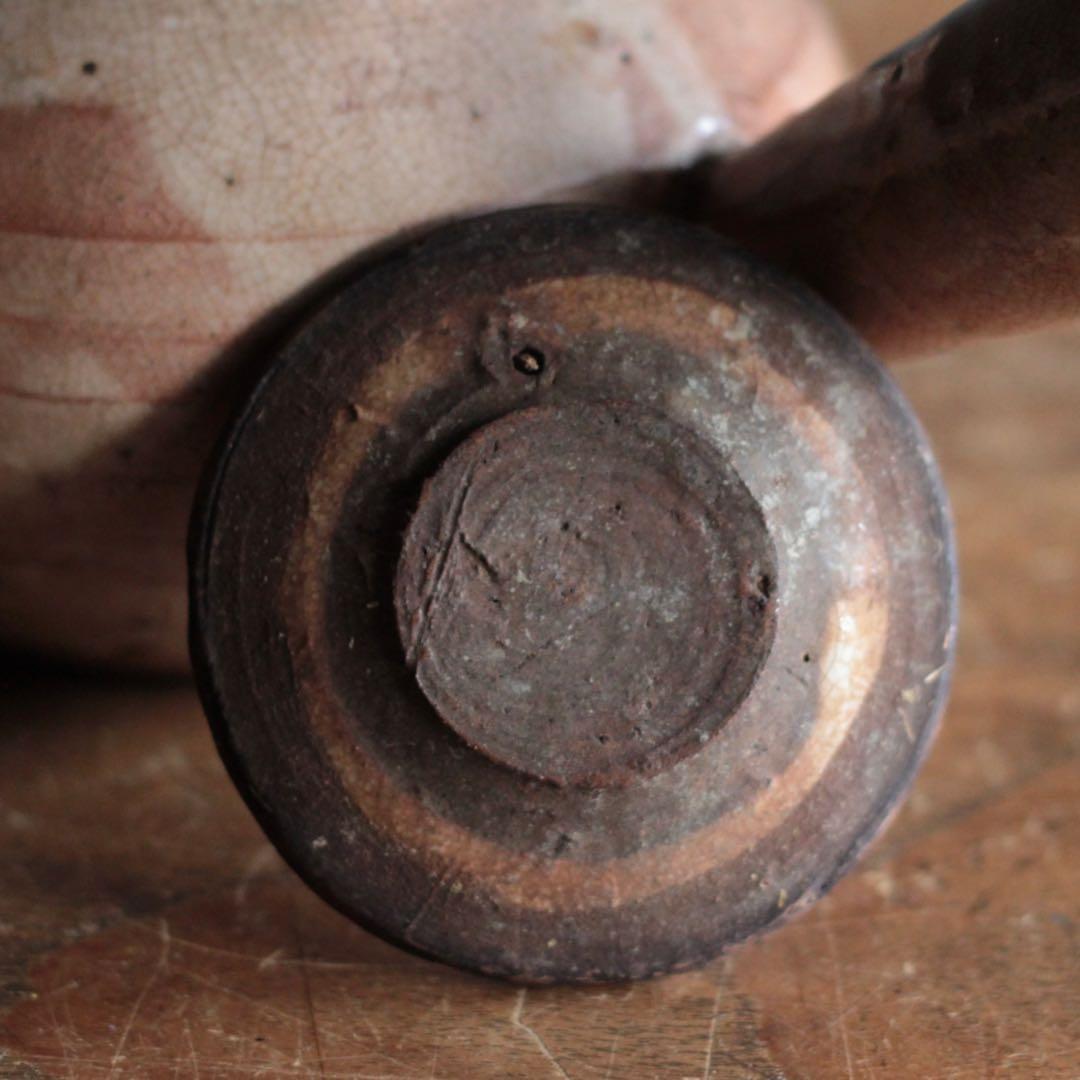 萩焼 横手 急須 坂田泥華 煎茶道具 古道具 アンティ