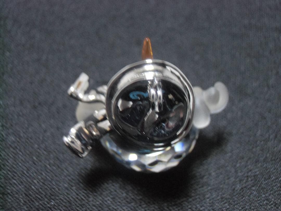 SWAROVSKI 雪だるま クリスタル置物　A042