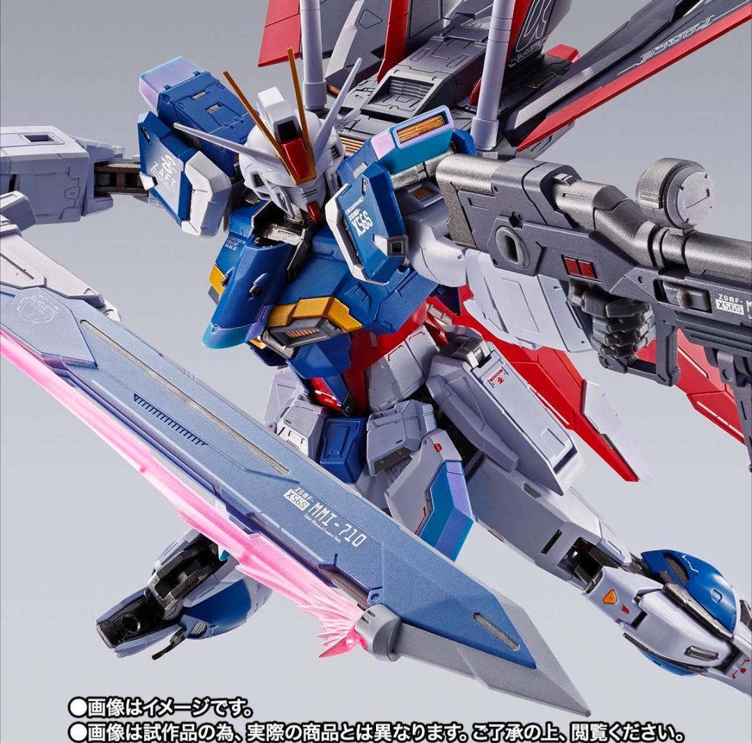 美品 L BUILD フォースインパルスガンダム メタルビルド