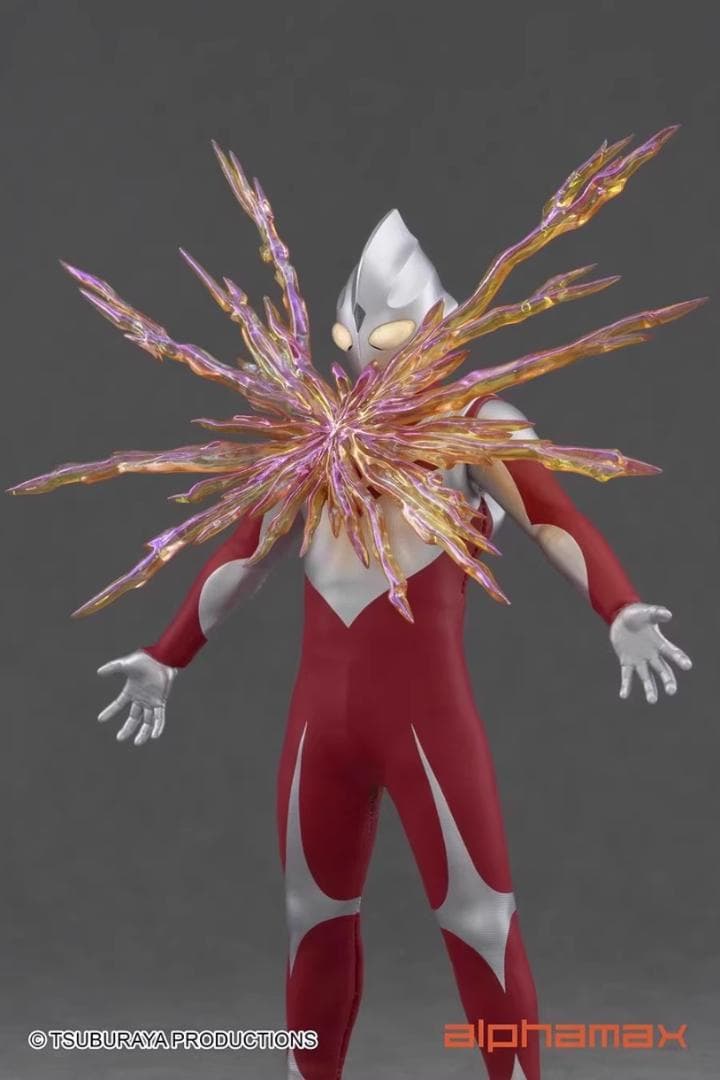 ALPHAMAX ウルトラマン ティガ パワータイプ ライトアップ機能あり