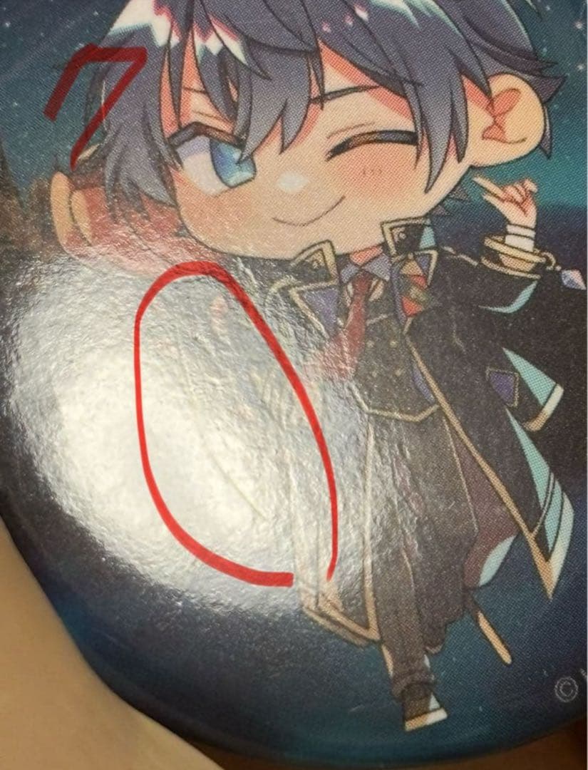 カラフルピーチ なおきり 魔法学園デフォ缶バッジ×12