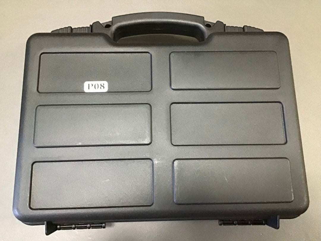 タナカ P08 スケルトン マガジン2個＋ブラックグリップ＋ハードケース付