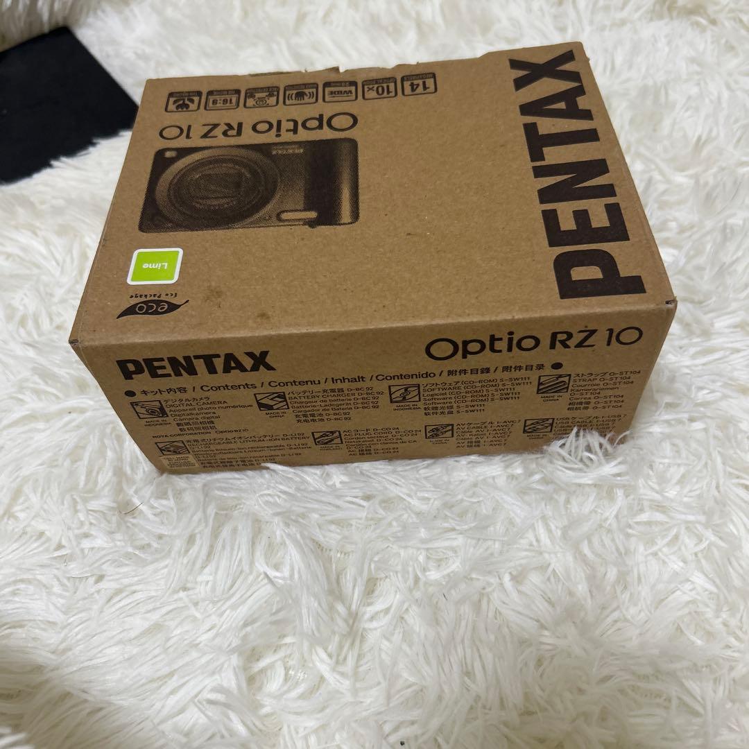 【美品】ペンタックス Optio RZ10 ライムグリーン　コンデジ