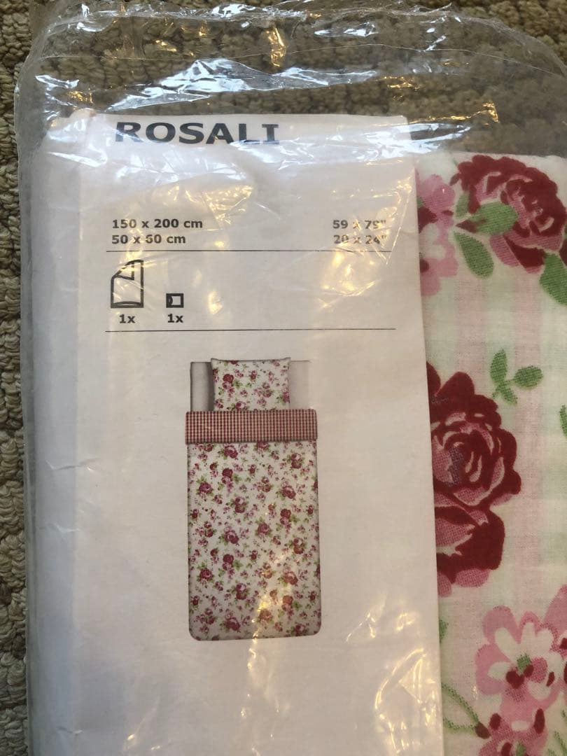 IKEA キャスキッドソン 　布団カバー　枕カバー　セット