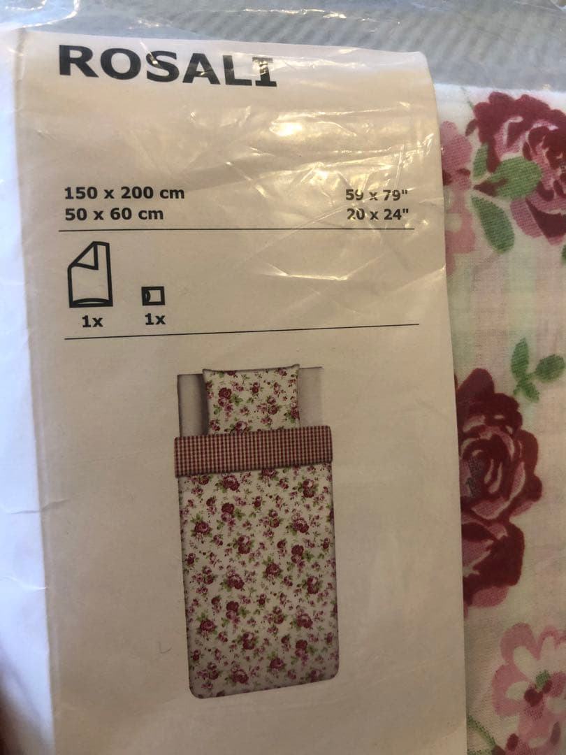 IKEA キャスキッドソン 　布団カバー　枕カバー　セット