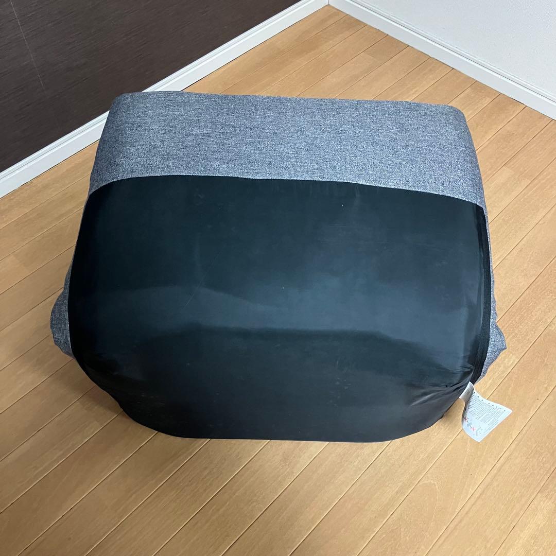 美品 ニトリ ポケットコイルザイスロダトール 座椅子 グレー