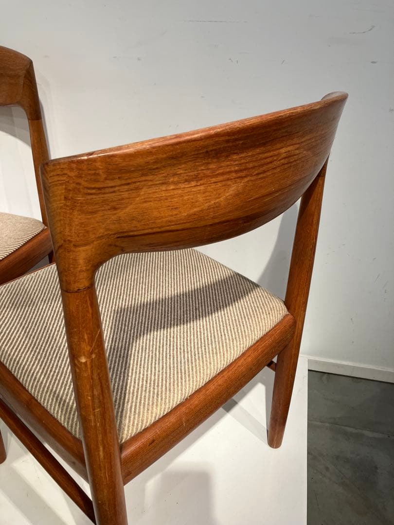 北欧、ヴィンテージチェア2脚セット、アクタス、北欧デザイン、レトロ、ウェグナー