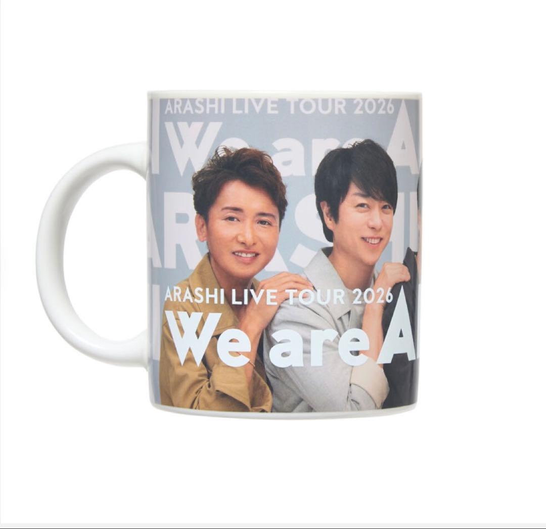 We are ARASHI LIVE TOUR 2026 チェンジングマグカップ