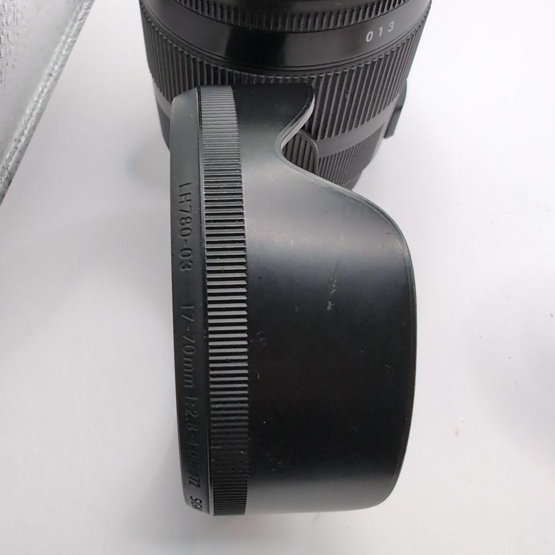 SIGMA 17-70mm F2.8-4 DC OS HSM レンズ傷あり