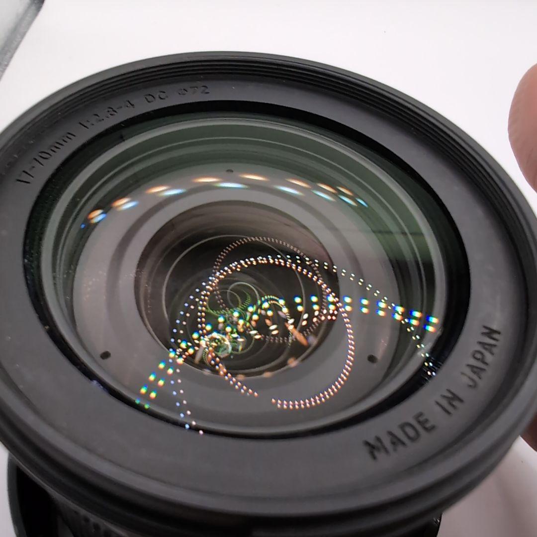 SIGMA 17-70mm F2.8-4 DC OS HSM レンズ傷あり