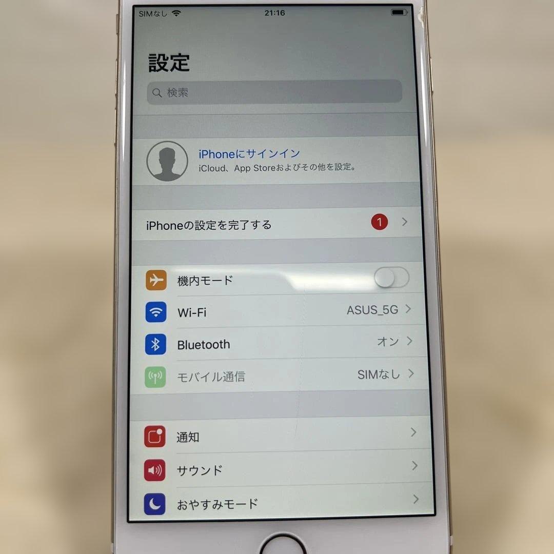 iphone6Plus 128GB バッテリー86%