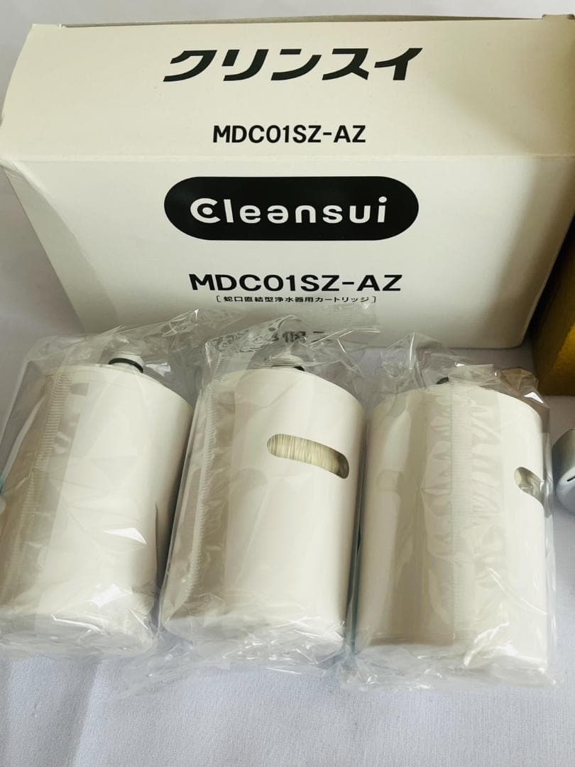 ■未使用 クリンスイ MD101 蛇口直結型浄水器 MDC01SZカートリッジ付