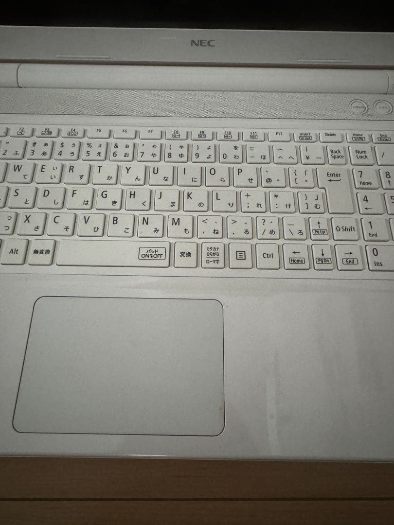 NEC LAVIE NS150/Hノートパソコン　ホワイト