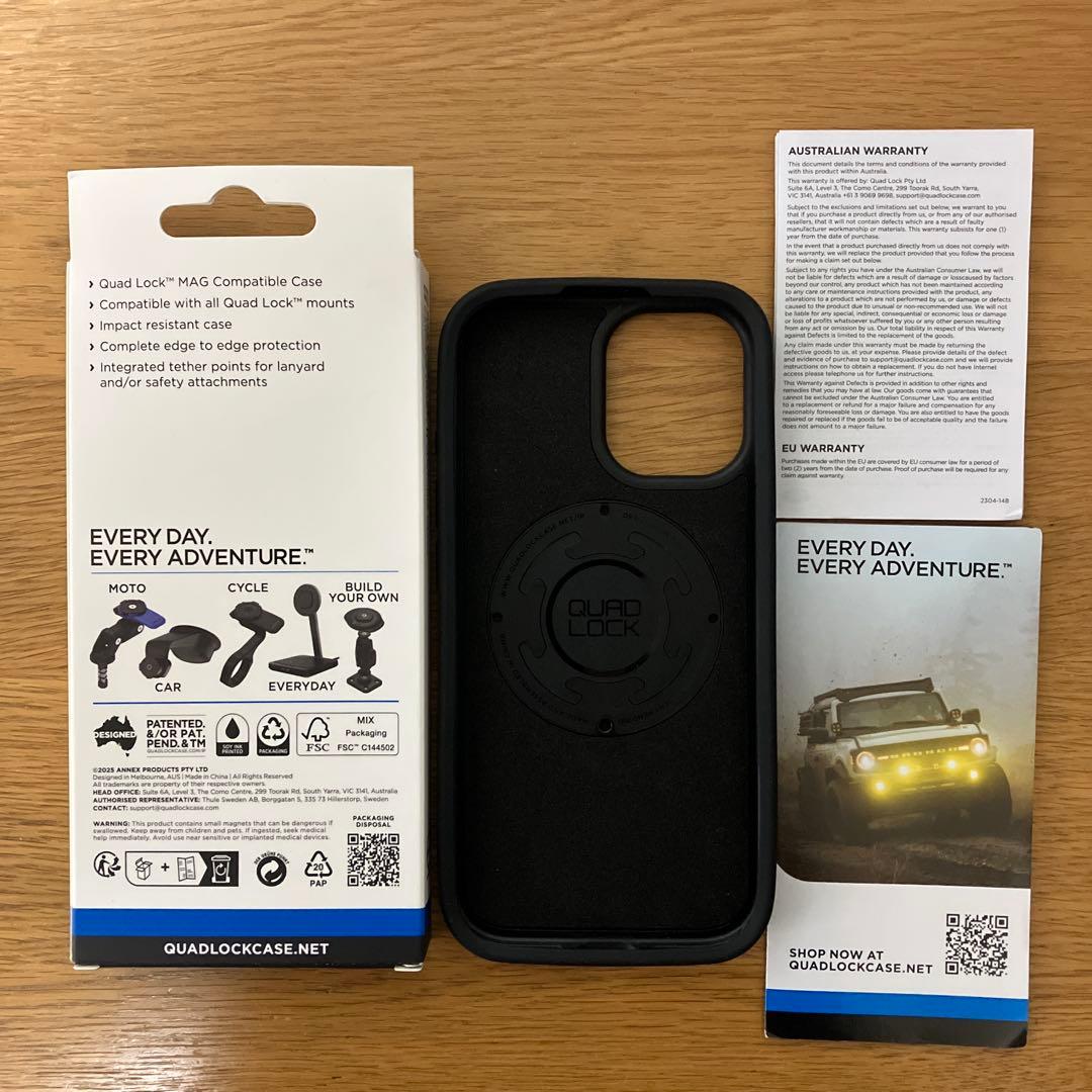 【新品・未使用】クアッドロック（QUADLOCK） iPhone 17 ケース