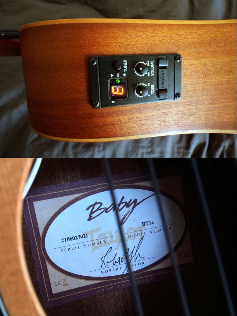 Baby Taylor BT1e ES-B ナイロン弦仕様