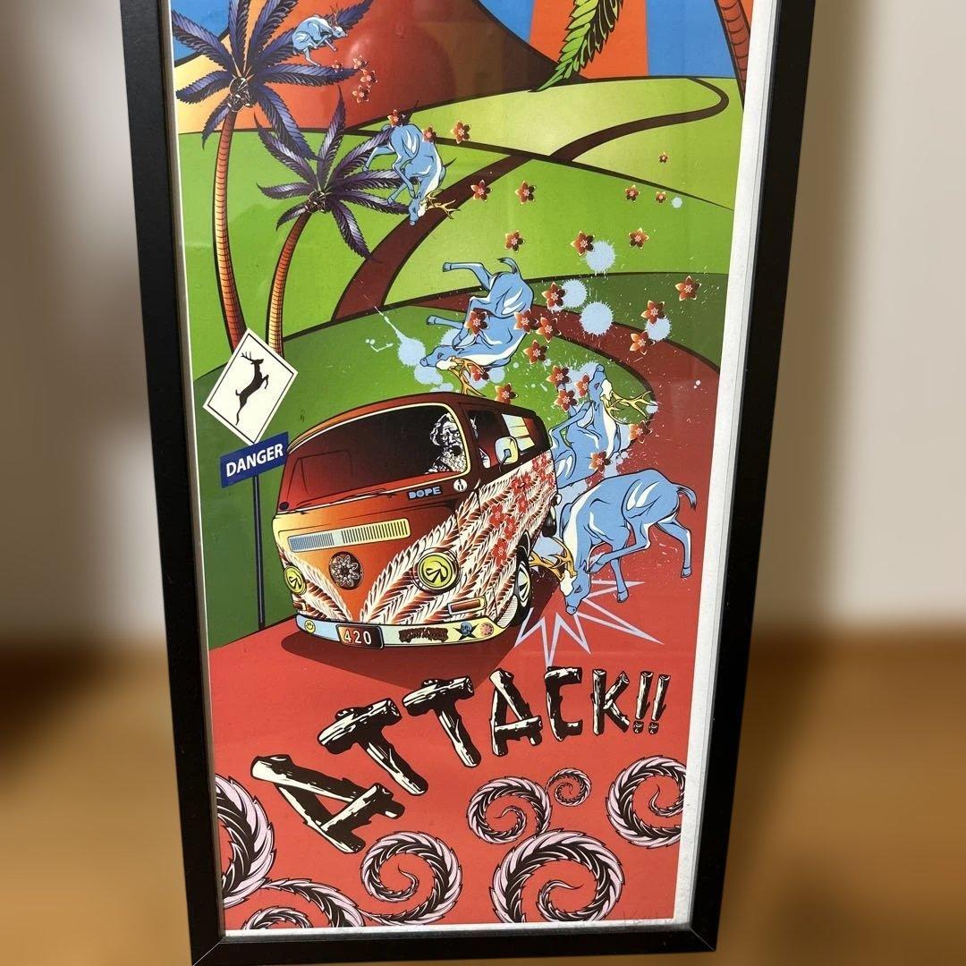 THC komy art レア　額付き