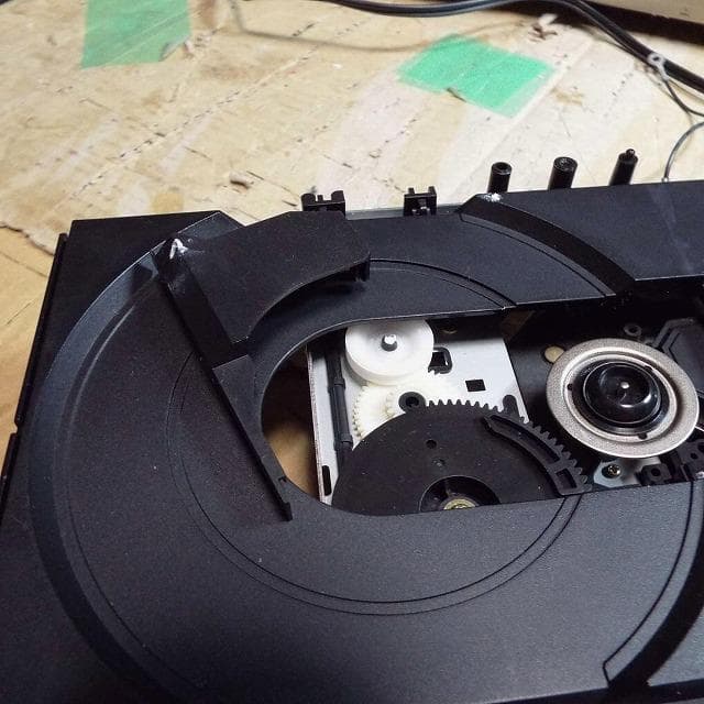 美品_完動_整備済_ONKYO_CDプレイヤー_C-702_リモコン無し