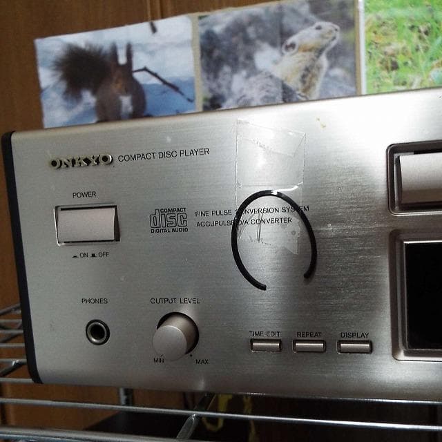 美品_完動_整備済_ONKYO_CDプレイヤー_C-702_リモコン無し