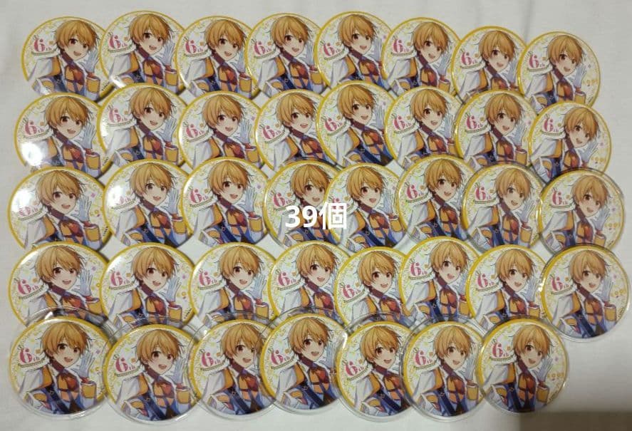 すとぷり　るぅと　缶バッチ　6周年缶バッチ　等身