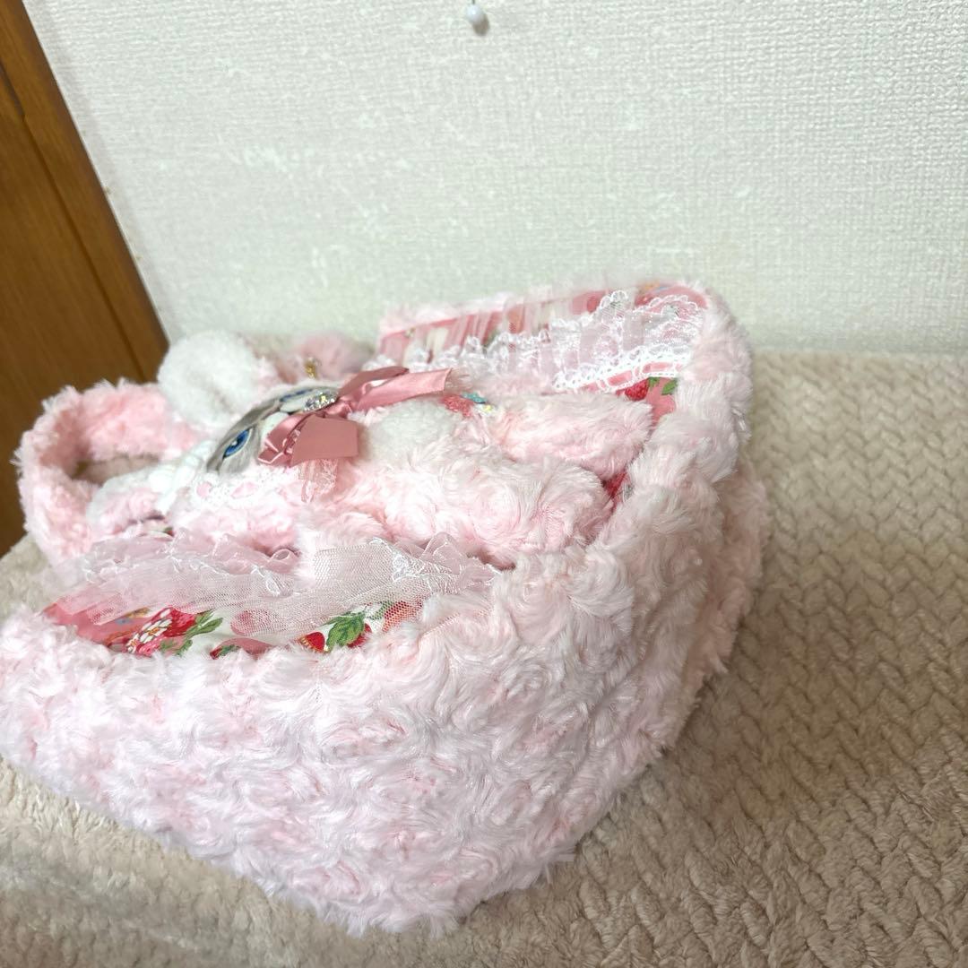 ゆ*ら様 コヤンイサムチョン　ふわモコ　うさぎルミちゃんラウンドトート