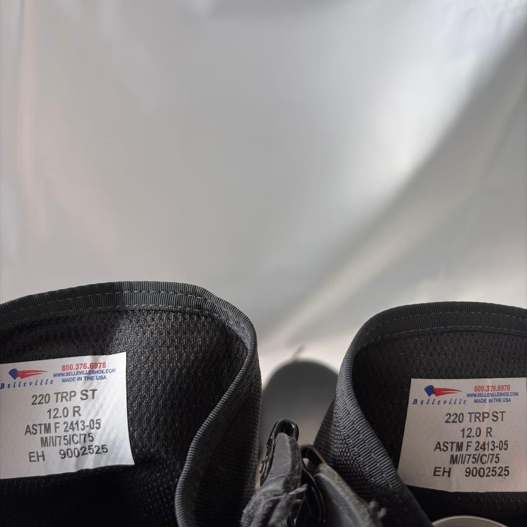 Belleville Vibram sol Steel Toe 米軍放出品 新品