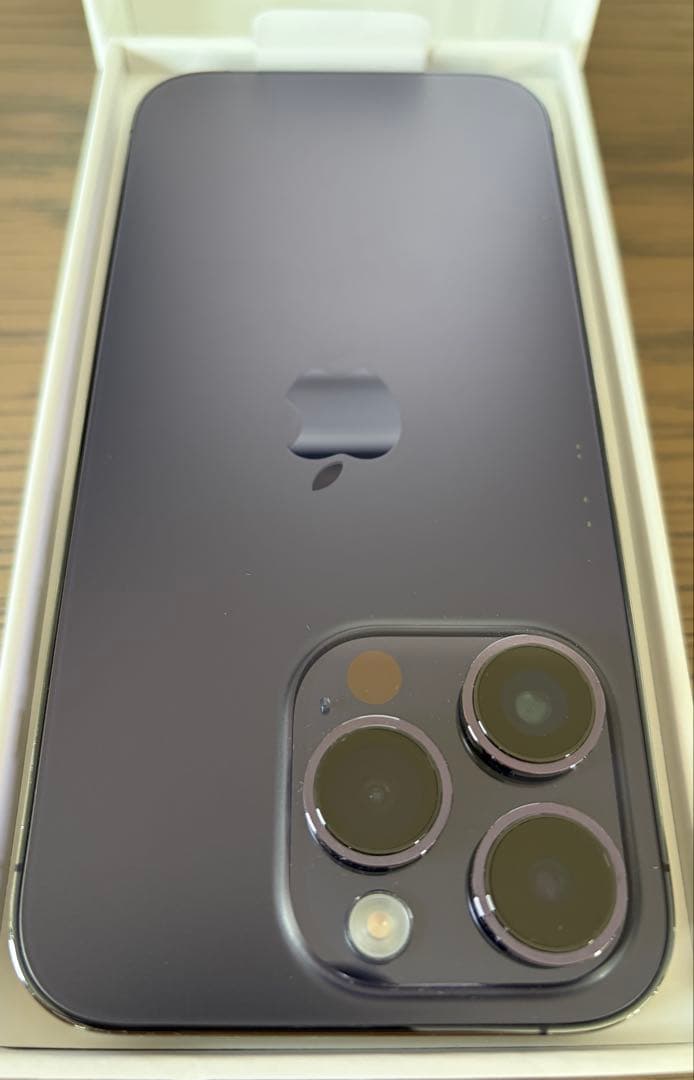 【美品】Apple ⭐︎ iPhone 14 Pro ディープパープル