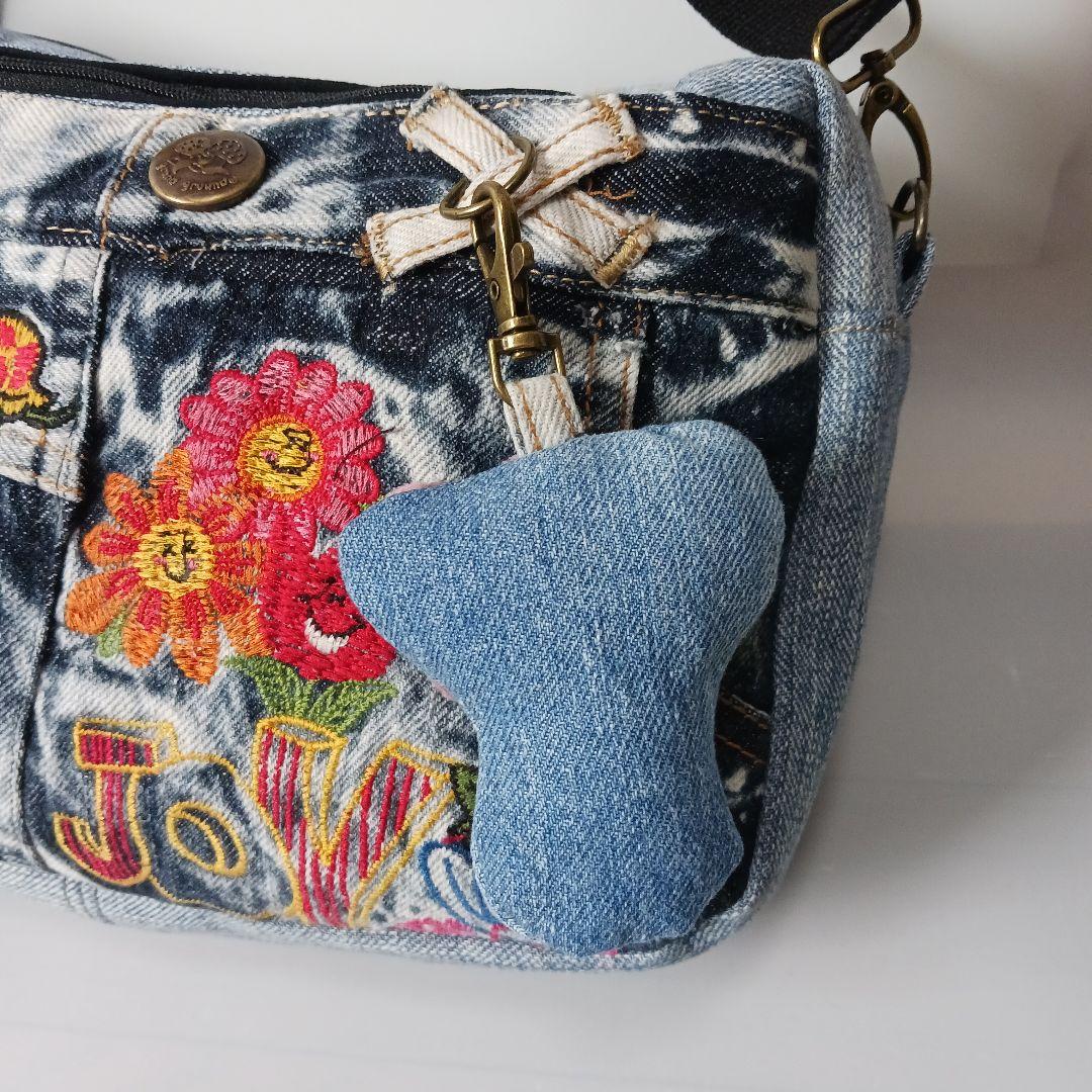 ひろみ　リメイクデニムショルダーバッグ