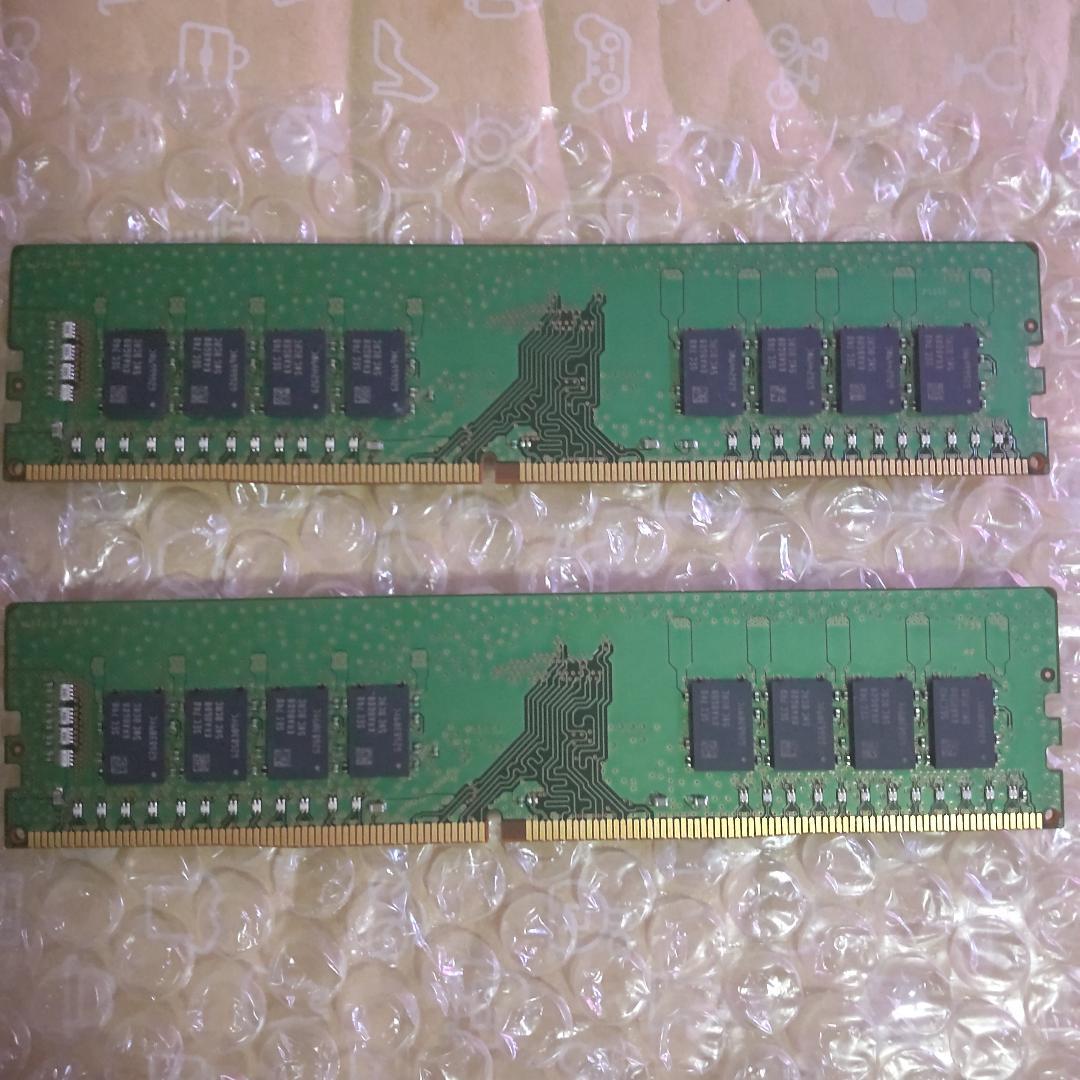 SAMSUNG デスクトップ用 DDR4メモリ 16GB×2枚=計32GB