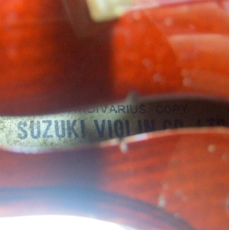 鈴木バイオリン 1/10 No220 1973年 未使用弓 ケース メンテ済