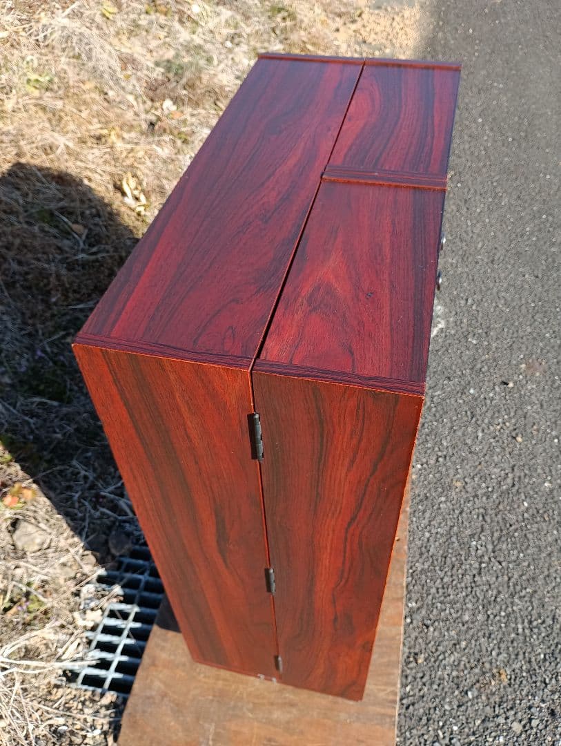 非売品　ヴィンテージ　収納ラック　棚　FUJI VHS ビデオテープ　１００本