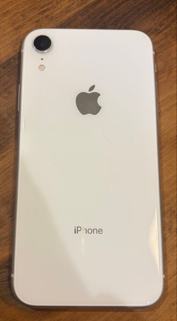 【美品】Apple iPhone XR ホワイト　64G