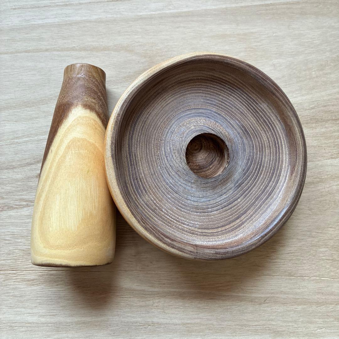 木製きのこ　オブジェ　組み立て式